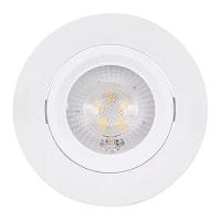 Spot Led Redondo Direcionável Bivolt 5 Watts E 4000k - 9969 - Gaya - 1