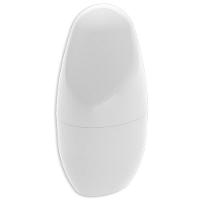 Porta Escova Spoom Com Tampa Branco - 20858-0007 - Coza Porta Escova Spoom Com Tampa Cinza - 20858-0007 - Coza - 1