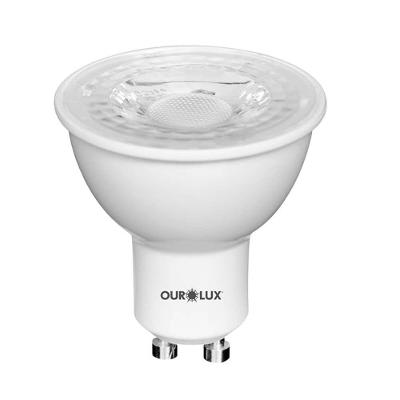 Lâmpada Superled Mr16 Gu10 De 4 Watts E 2700k - 20077 - Ourolux Lâmpada Superled Gu10 4w Bivolts 2700k - 20077 - Ourolux