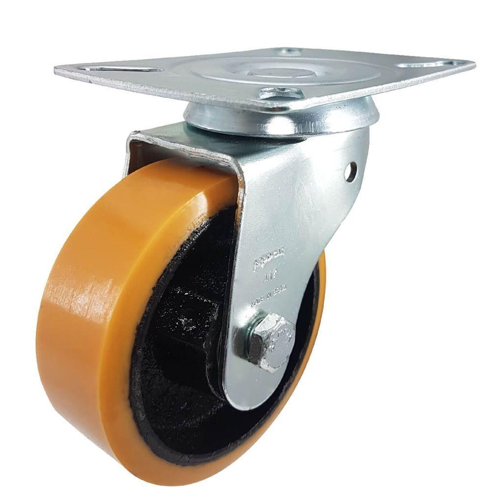 Rodízio Giratório Com Base 250 Kilos Glr 414 Ufk - 113848 - Rod-car - 1