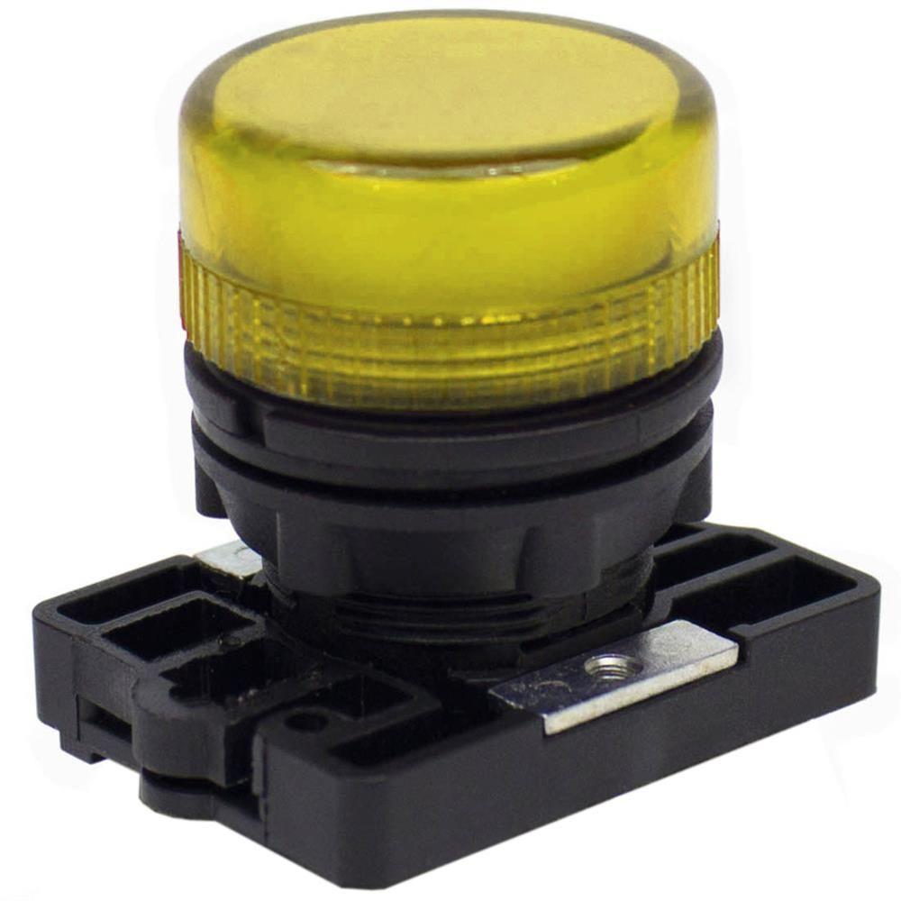 Sinalizador Luminoso Amarelo - Sllsl3 - Steck Sinalizador Luminoso Amarelo Sllsl3 Steck - 1