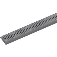 Ralo Linear Flat 90cm Grelha Cinza - 100018907 - Tigre - 2