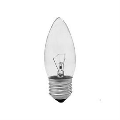 Lâmpada Vela Lisa Incandescente E14 25 Watts 220 Volts - 11050110 - Taschibra