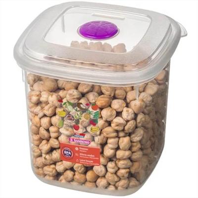 Recipiente Quadrado Para Freezer Alto 1000ml Incolor - 470-2 - Sanremo Recep.quad.p-freez.alto A 1200ml Incolor 470-2