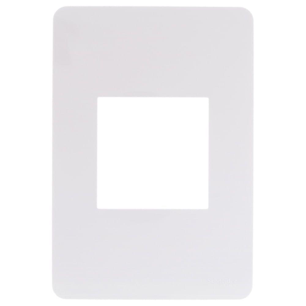 Placa 4x2 2 Postos Adjacentes Branco Orion - S730102004 - Schneider Placa 4x2 2 Postos Adjacentes Bco Schnei - 1