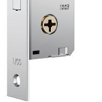 Fechadura Auxiliar 1003 Com Espelho De Inox Polido - 80071 - Stam Fechadura 1003 Esp. De Inox Polido - 80071 - Stam - 2