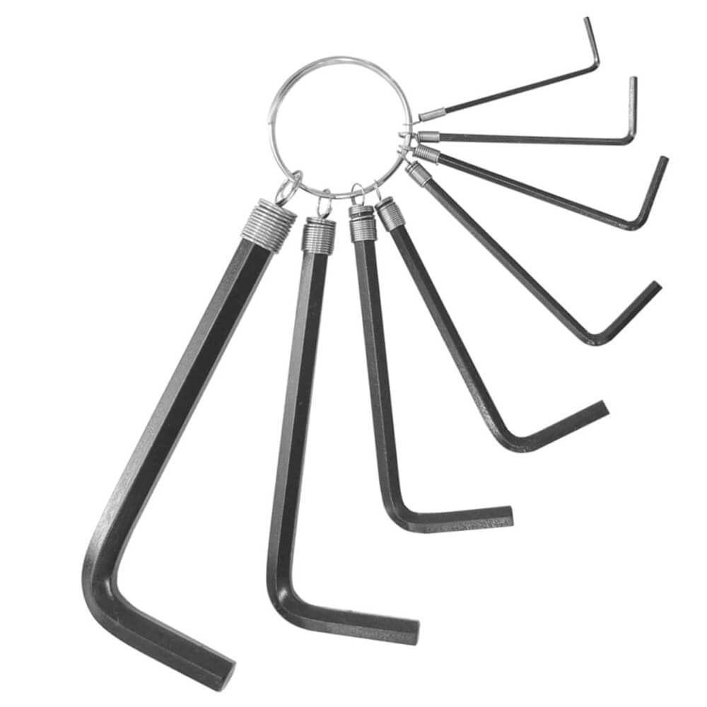 Jogo De Chaves Allen 1,5 A 6mm 8 Peças - 5nr - Excellent Jg.chave Allen 1,5 A 6mm 08pcs E 5nr Eda (bnd) - 1