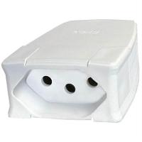 Prolongador Profissional Reforçado 10a 2p+t Branco - 615836 - Pial Prolongador Profis.reforcado 10a 2p+t Br 615836 - 1