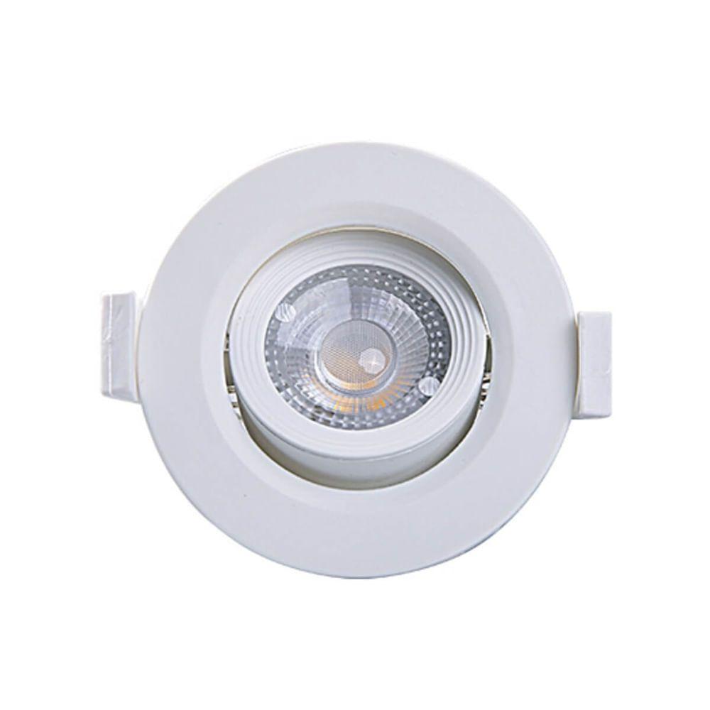 Spot Led Redondo Embutir Mr11 Alltop 3 Watts 3000k - 15090199 - Taschibra - 1