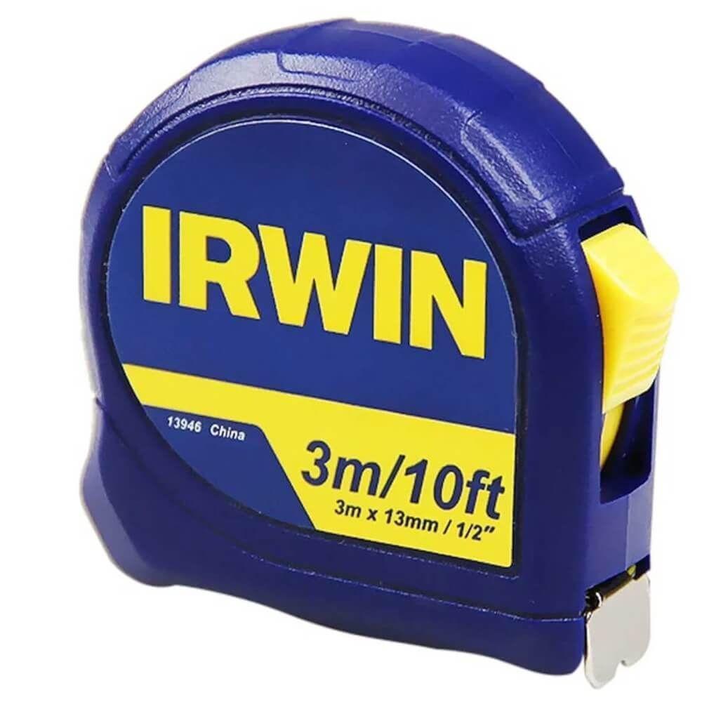 Trena Standard 3 Metros 10 Ft X 1-2"" - Iw13946 - Irwin Trena Standard 3m-10ft X 1-2" Irwin - 1