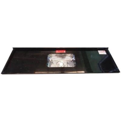 Pia De Granito Plus Preto São Gabriel 1,20 Metro - La Pia Plus Granito 1,20m Preto Sao Gabriel