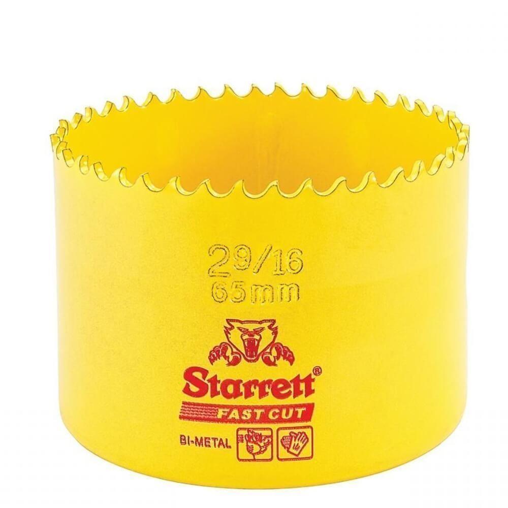 Serra Copo Bi Metal 2.9-16"" 65mm - Fch0296-g - Starrett Serra Copo Bimetal 2.9-16in 65mm Starret - 1