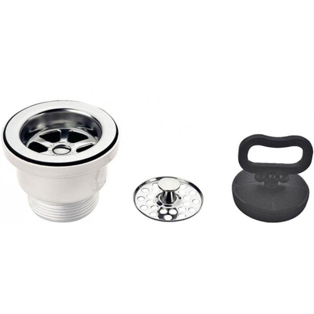 Valvula Para Pia E Cuba 3"" - 94510-000 - Tramontina Valvula P-pia E Cuba 3" Tramontina 94510-000 - 1