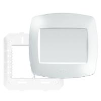 Placa 4"" X 4"" Com Suporte Cega Elegance - 2760 - Fame Placa Cega 4x4 C-suporte Fame 094.2760.0 - 1