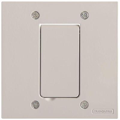 Tampa 1 Posto 4x4 Modular Cinza - 56121152 - Tramontina Tampa 1 Posto 4x4 P- Piso Modular Cinza - 56121152 - Tramontina