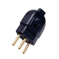 Plugue Macho Preto 2p+t De 10 Ampères E 250 Volts - 57403103 - Tramontina - 1