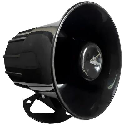 Sirene Eletrônica Com Voz 115 Decibéis Preta - 3190 - Key West Sirene Especial Com Voz Dni - 3190 - Key West