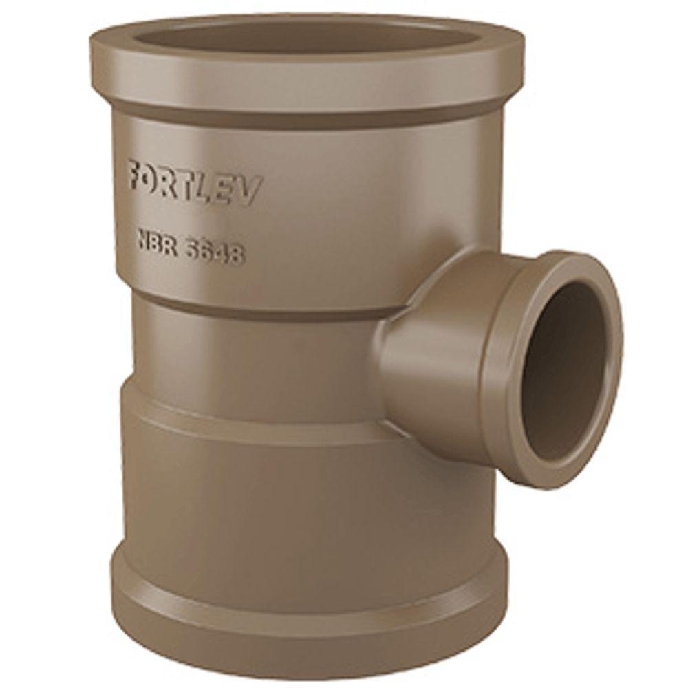 Tê Redução Soldavel 32x25mm - 10263229 - Fortlev Te Reducao Sold 32x25mm - 1