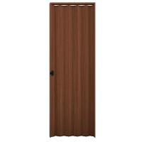 Porta Sanfonada Relevo Mogno 210x80cm - 821.46 - Plasbil - 1