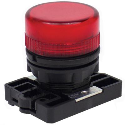 Sinalizador Luminoso Vermelho - Sllsl1 - Steck Sinalizador Luminoso Vermelho S-lsl1-sllsl1 Steck