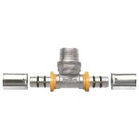 Tê Com Saída Rosca Macho 16mm 1-2"" - Gsm-1612 - Astra Te Com Saída Rosca Macho 16mm 1-2" - Gsm-1612 - Astra - 1