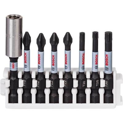 Jogo De Bits Impact Control Power 50mm 8 Unidades - 2608522328 - Bosch