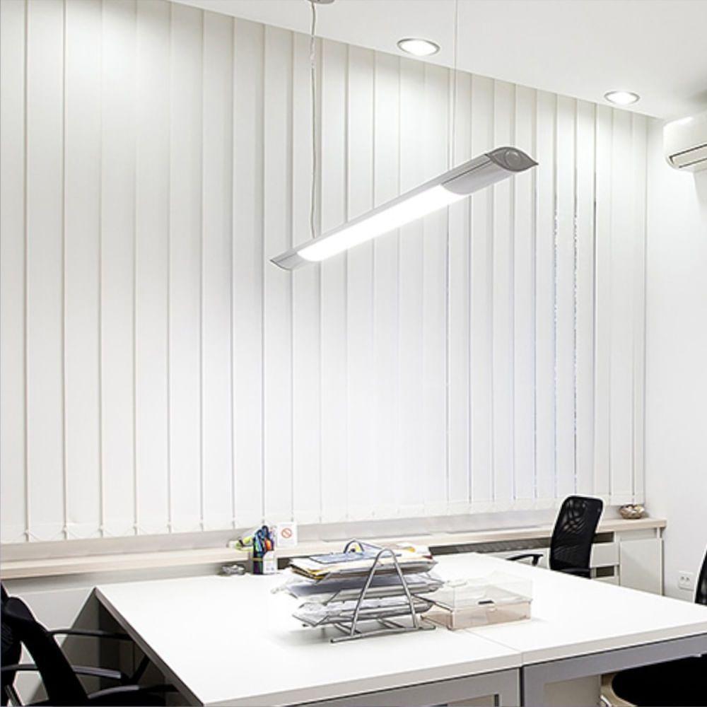 Luminária Style Tube 36 Watts 3000k Bivolt - 3602 - Galaxy Led - 2