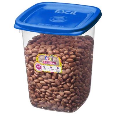 Pote Quadrado Cores Sortidas 800ml - 146-6 - Sanremo Pote Quadrado 800ml Sanremo 146-6