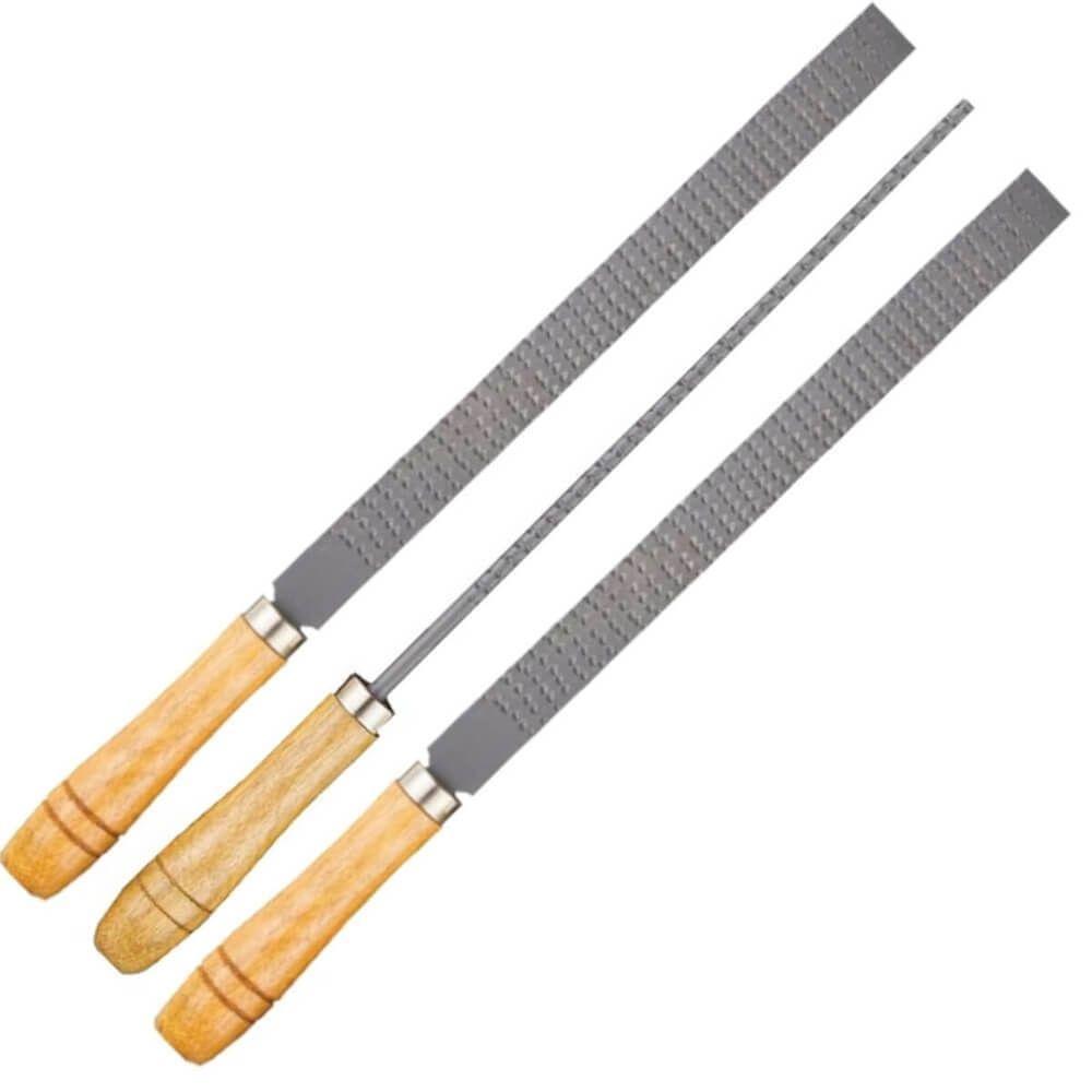 Jogo De Lima E Grosa 3 Peças - 2wn - Excellent Jogo De Lima E Grosa 3 Peças - 2wn - Eda - 1