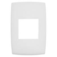 Placa Postos 4x2 Branco - 618502bc - Pial Plus - 1