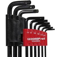 Jogo De Chaves Torx Longas Hexabular 9 Peças - 3369967 - Gedore Red Jg.chave Torx Longas Hexabular 9pcs Gedore - 5