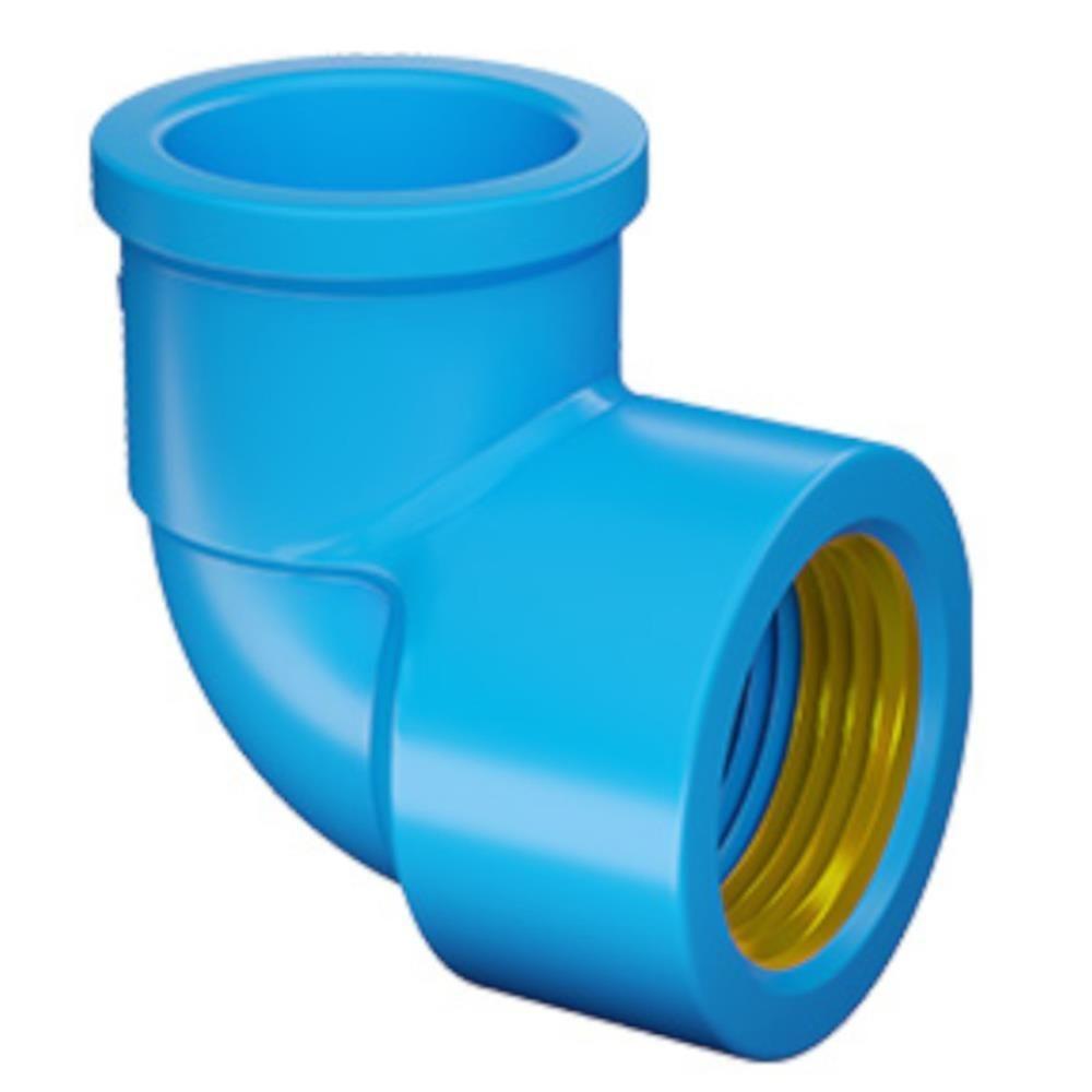 Joelho 90º Soldável Rosca Com Bucha De Latão 25x3-4"" - 10302533 - Fortlev Joelho 90 Soldavel 25x3-4 Rosca Bucha Latao - 1