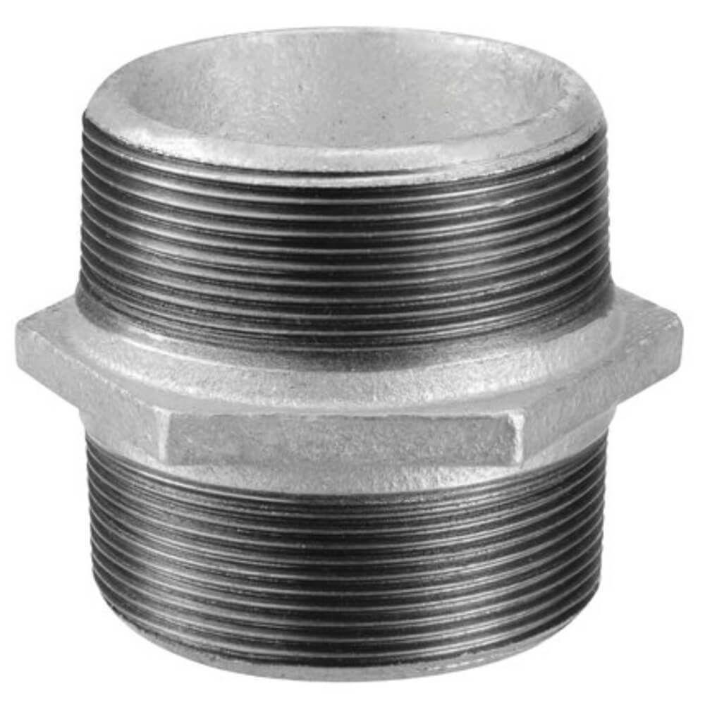 Niple Duplo Galvanizado Bsp 2" - 123861033 - Tupy - 1