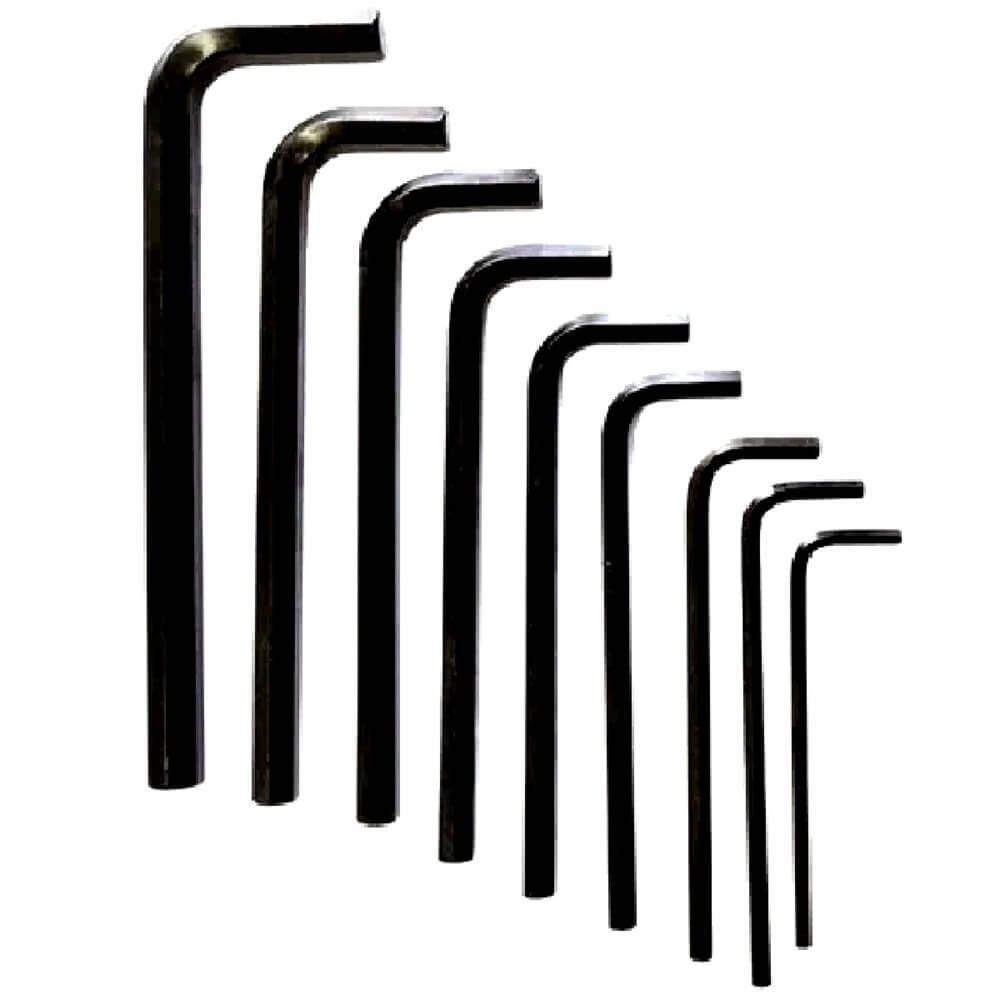 Jogo De Chaves Hexagonais Com 9 Peças - 44400209 - Tramontina Jogo Chave Hexagonal 9pcs 4440020 Tramontina - 1