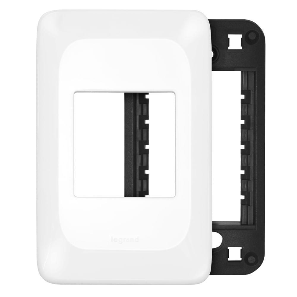 Placa 2 Postos 4x2 - Lgp22 - Pial Placa 2 Postos 4x2 Pial Pop - Lgp22 - Pial - 3