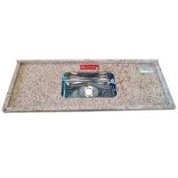 Pia De Granito Plus Amarelo Santa Cecília 1,50 Metro - La Pia Plus Granito 1,50m Amar Santa Cecilia - 1