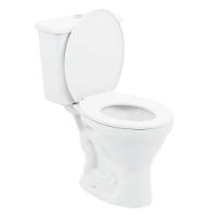 Kit Bacia Com Caixa Acoplada Sabará Com Assento + Kit Para Instalação Branco - Cbsra00 - Icasa - 2