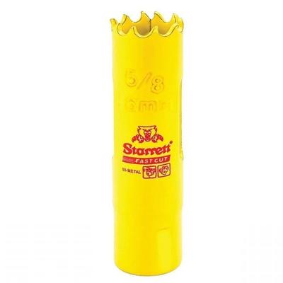 Serra Copo Bi-metal 5-8"" 16mm - Fch0058-g - Starrett Serra Copo Bimetal 5-8 16mm Sh0058 Starr