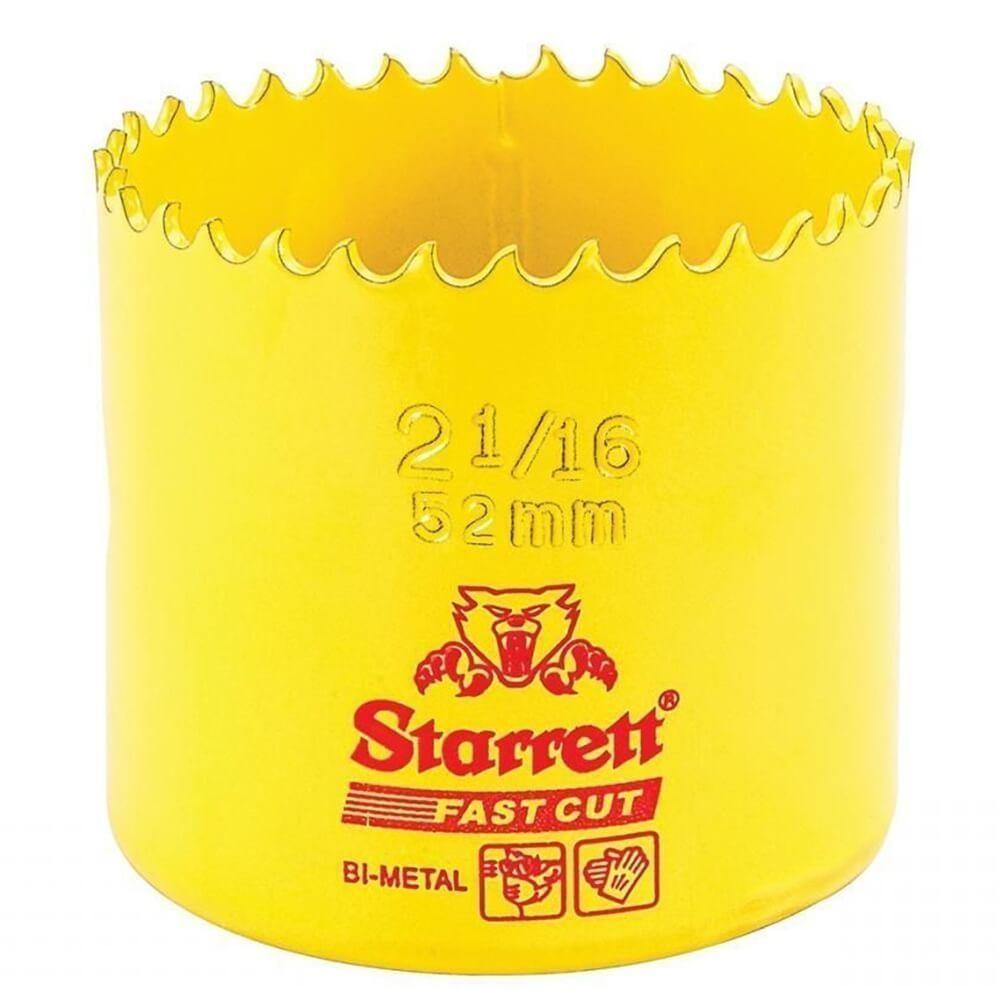 Serra Copo Bi Metal 2.1-16"" 52mm - Fch0216-g - Starrett Serra Copo Bimetal 2.1-16in 52mm Starret - 1