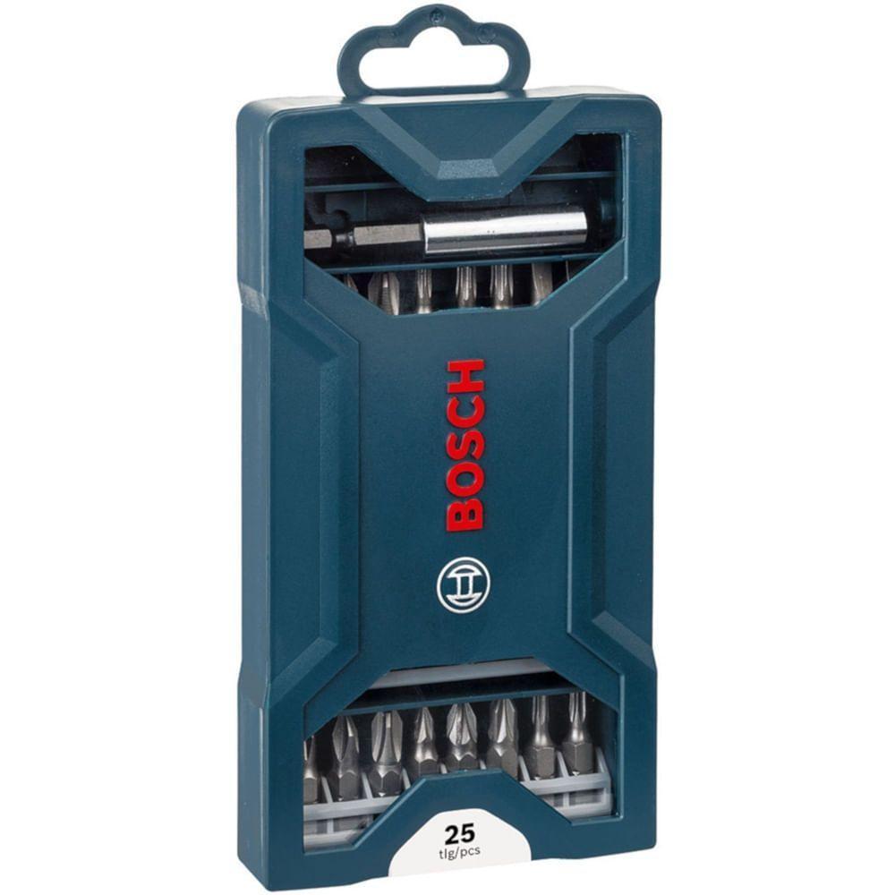 Jogo Mini X-line Com 25 Pontas Para Parafusadeira - 2607017400000 - Bosch - 4
