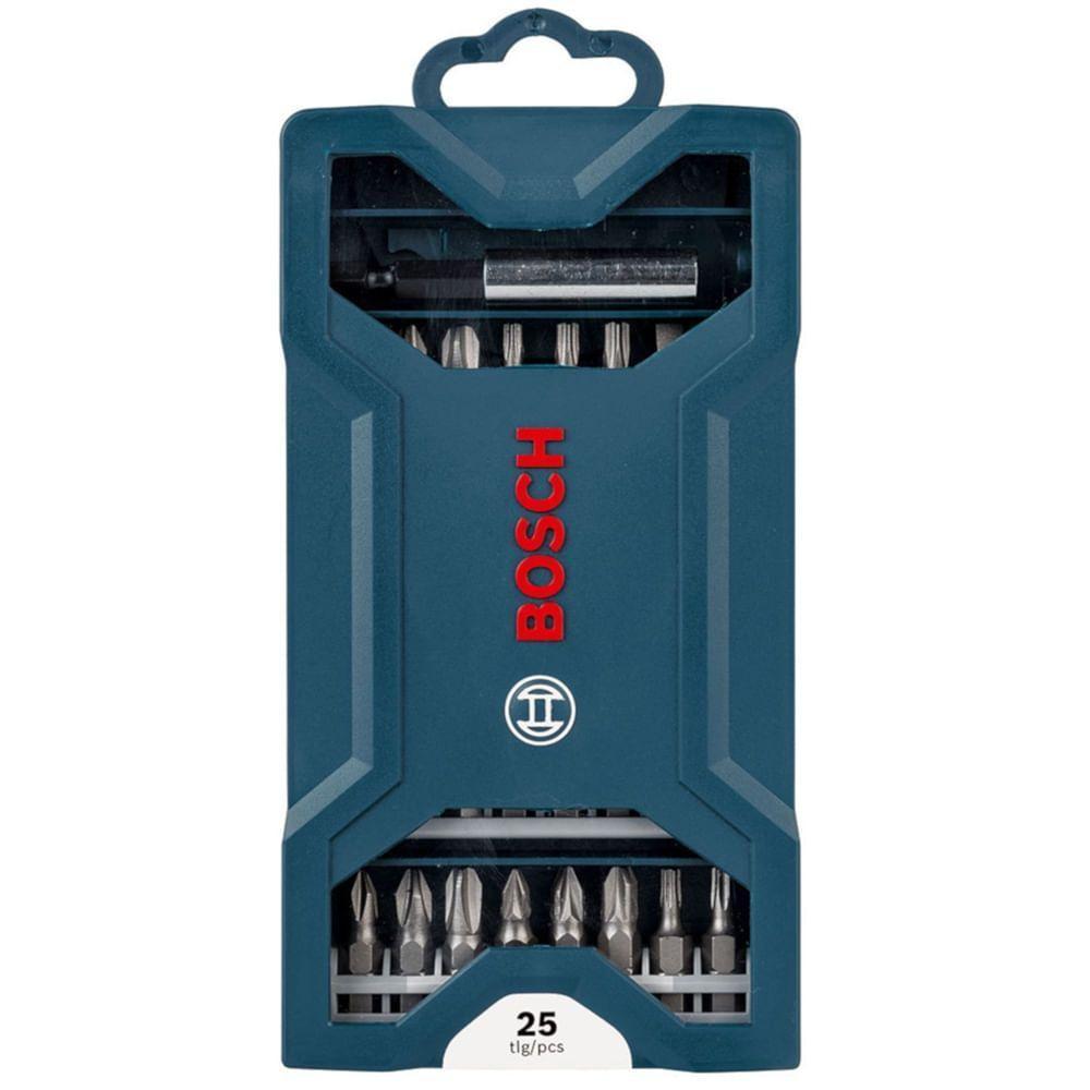Jogo Mini X-line Com 25 Pontas Para Parafusadeira - 2607017400000 - Bosch - 5