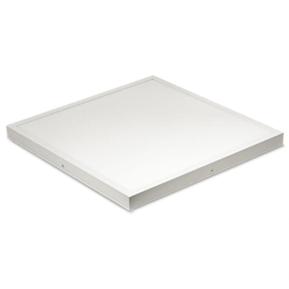 Luminária Plafon Led 12 Watts 6500k De Sobrepor Quadrado Bivolt - 2058s - Galaxy Led - 1