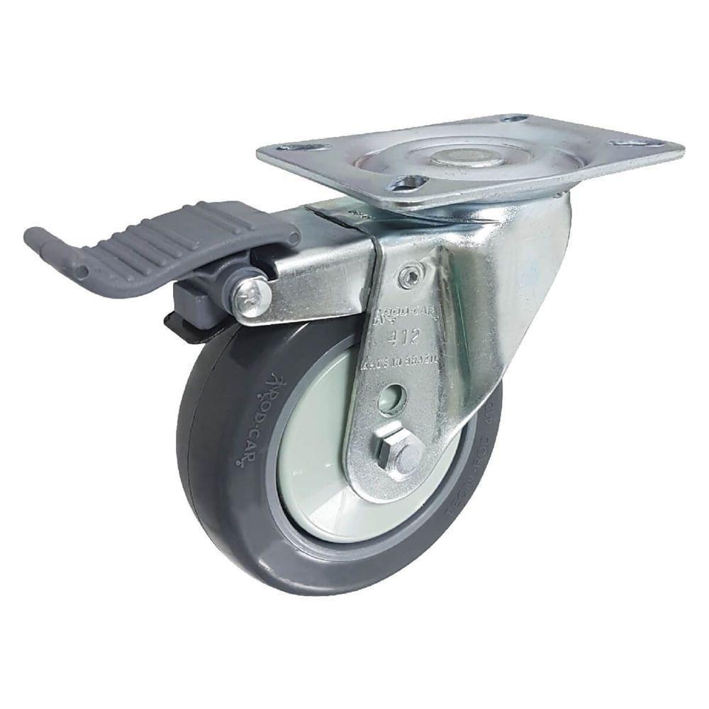 Rodízio Giratório Com Base 110 Kilos Glron 412 Bpkc - 111532 - Rod-car - 1