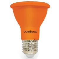 Lâmpada Superled Par 20 Ip65 6 Watts 38º âmbar - 05486 - Ourolux Lamp.superled Par 20 6w Ip65 38g Ambar - 1