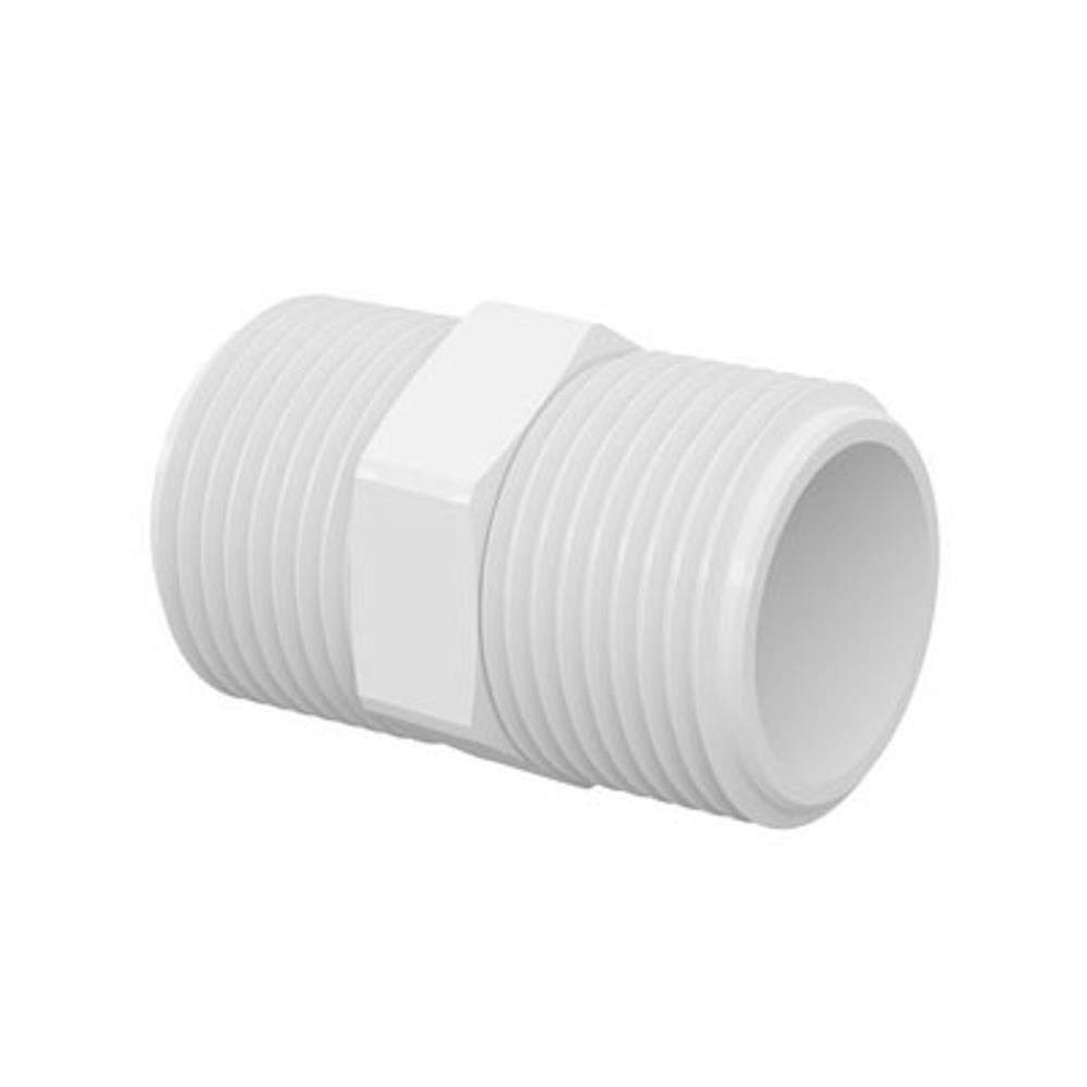 Niple Pvc Roscável Branco 4"" - 20152060 - Tigre Niple Pvc Rosca Branco 4" Tigre 20152060 - 1