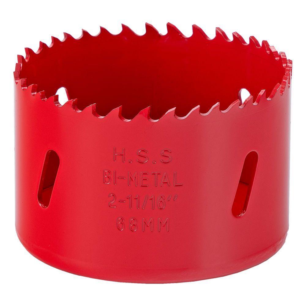 Serra Copo De Aço Rápido Bimetal Para Metais 68 Mm - 724689 - Mtx - 1