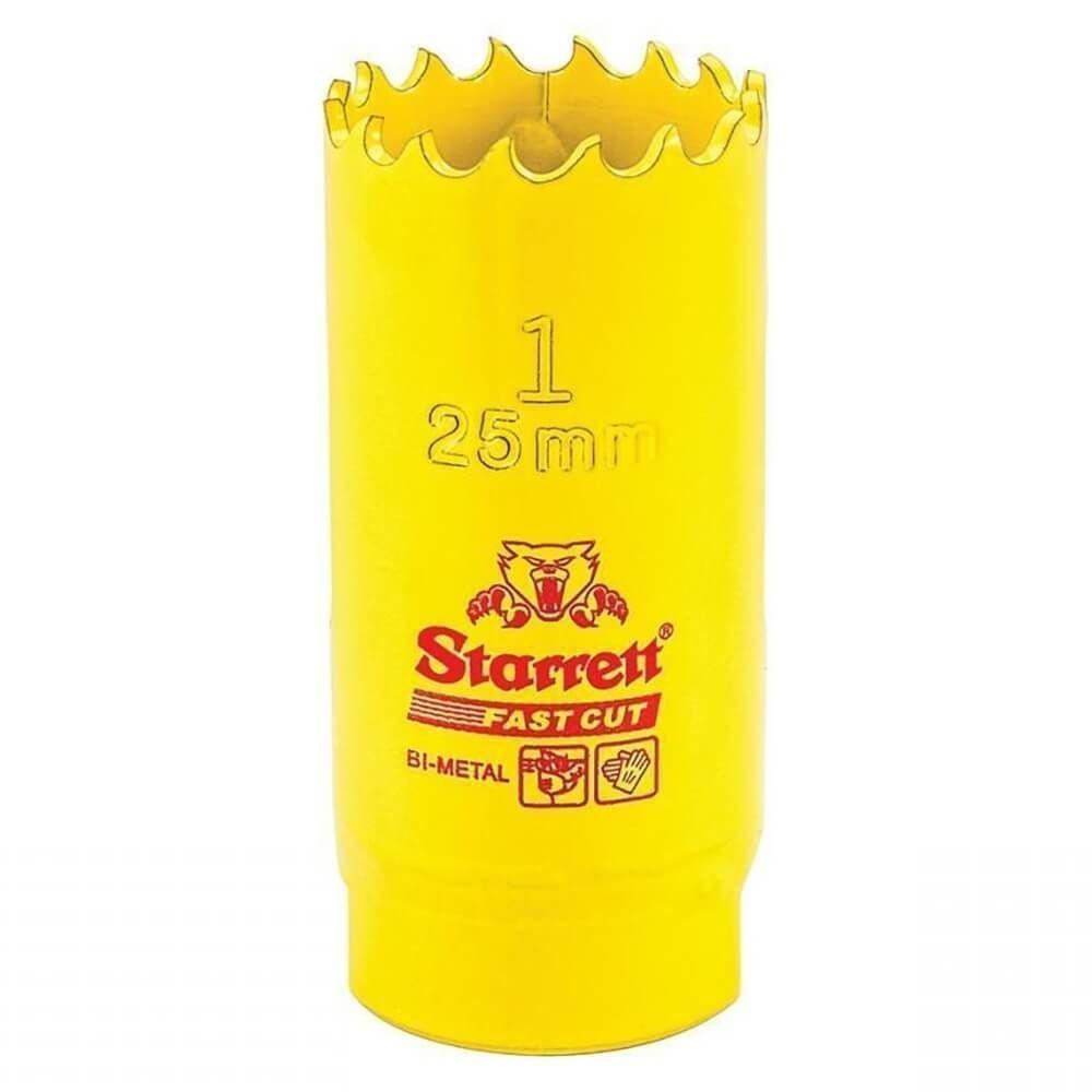 Serra Copo Bi Metal 1"" 25mm - Fch0100-g - Starrett Serra Copo Bimetal 1" 25mm Starrett - 1
