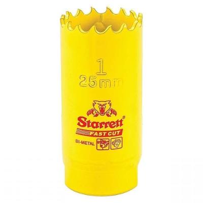 Serra Copo Bi Metal 1"" 25mm - Fch0100-g - Starrett Serra Copo Bimetal 1" 25mm Starrett