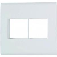 Placa Com 4 Postos Liz 4x4 - 57106-026 - Tramontina Placa 4p Liz 4x4 Tramontina 57106-026 - 1