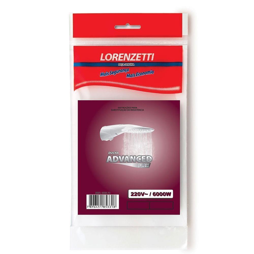 Resistência Advanced Flex 6000w 220v - 7589100 - Lorenzetti Resistencia Ducha Advanced Flex 6000w-220v - 1